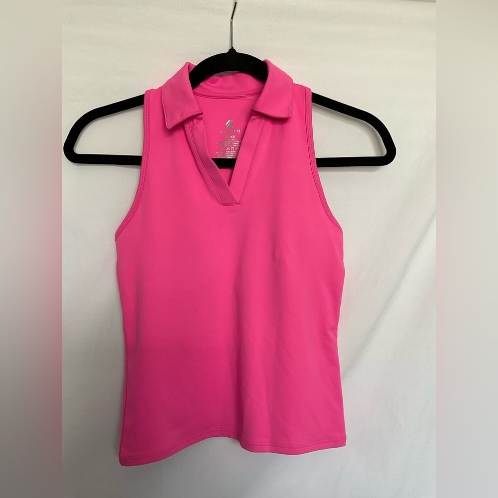 Kyodan Bright Pink Sleeveless Tank Top